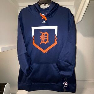 🐯⚾️ Detroit Tigers Marquee Stadium MLB Baseball Hoodie 🏟️🐯